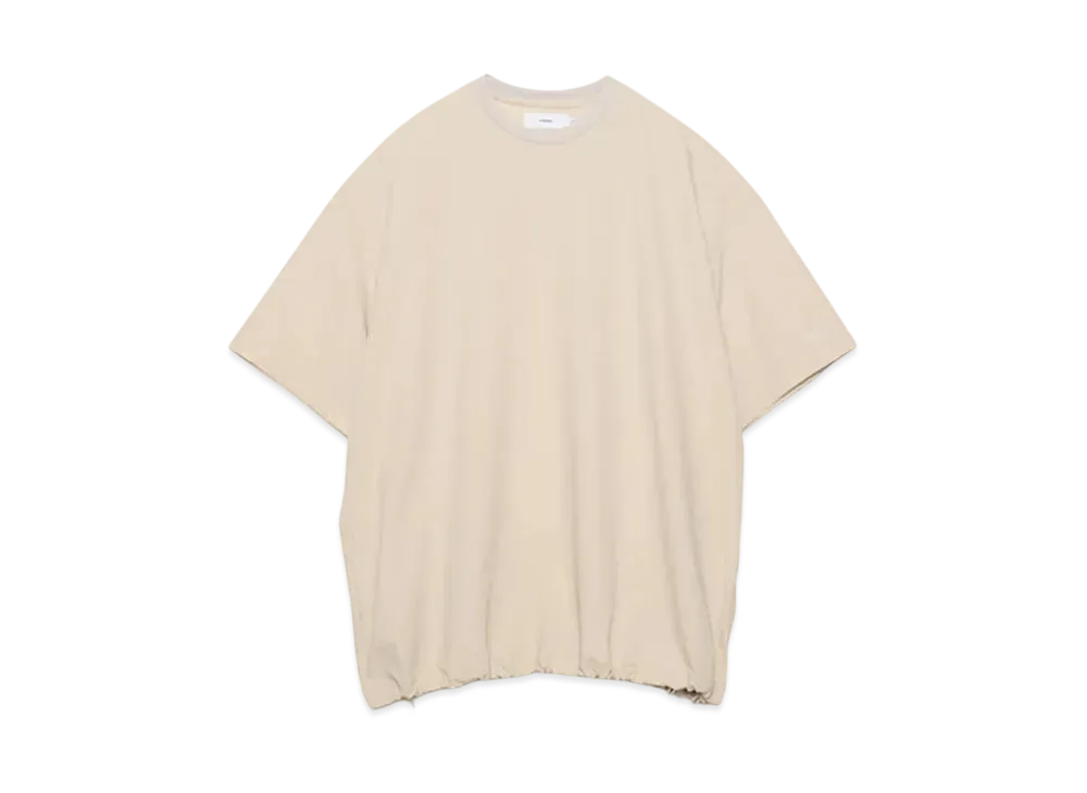 Graphpaper Pertex Equilibrium S/S Tech Pullover "Beigh"