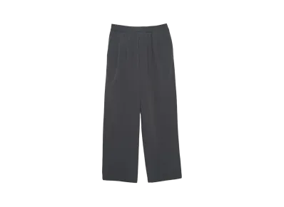 Graphpaper Pertex Equilibrium Two Tuck Wide Pants "Asphalt"