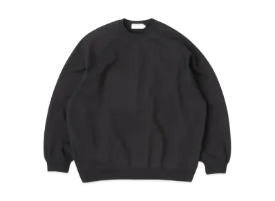 Graphpaper Loopwheeler For Graphpaper Raglan Sweat "Black"
