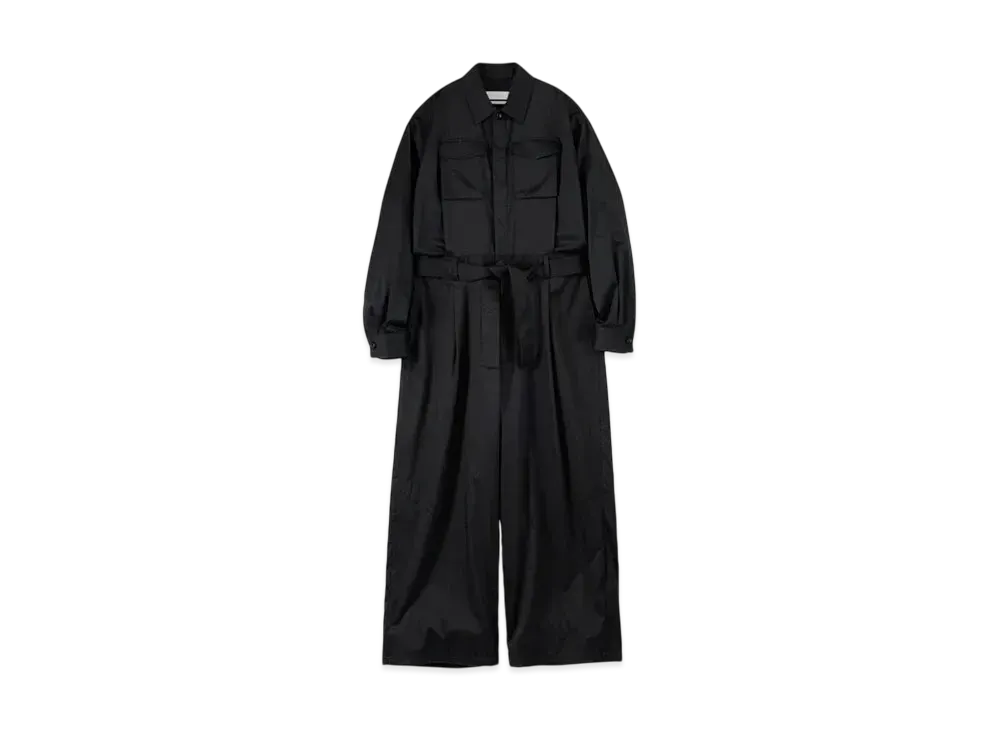 Graphpaper Silicon Poplin All In One "Black"
