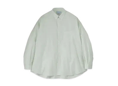 Graphpaper Alumo For Gp L/S Oversized Regular Collar Shirt "Pale Green"