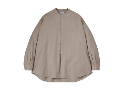 Graphpaper Alumo For Gp L/S Oversized Band Collar Shirt "Beigh"