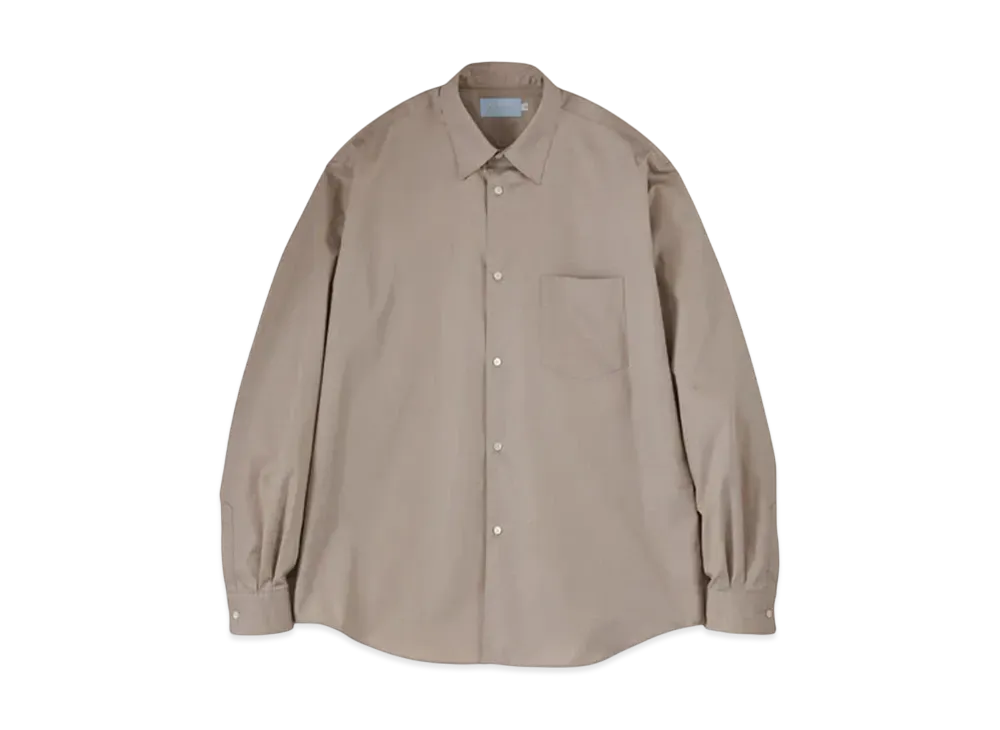 Graphpaper Alumo For Gp Regular Collar Shirt "Beigh"
