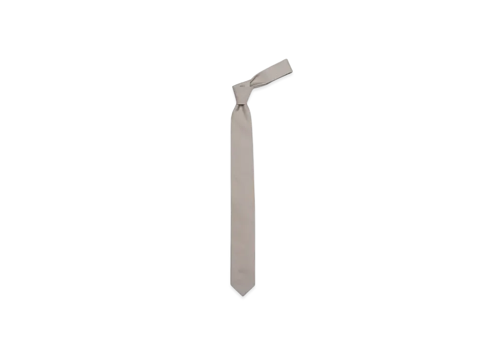 Graphpaper Alumo For Gp Cotton Necktie "Beigh"