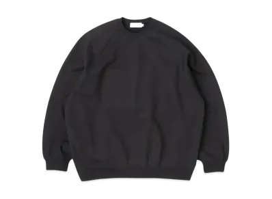 Graphpaper Loopwheeler For Graphpaper Raglan Sweat "Black"