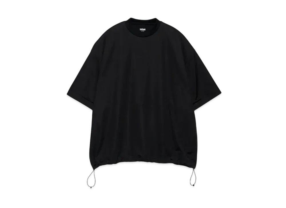 Graphpaper Balloon Double Layered Mesh Short Sleeve T-Shirt "Navy"