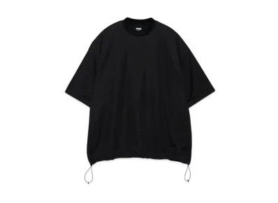 Graphpaper Balloon Double Layered Mesh Short Sleeve T-Shirt "Navy"