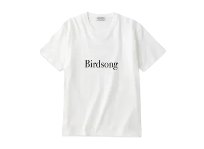 Graphpaper 0559 Birdsong T-Shirt "White"