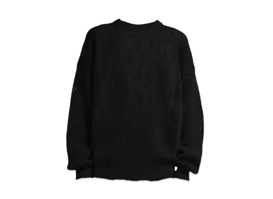 Graphpaper Washi Paper Dropshoulder Sweater "Black"
