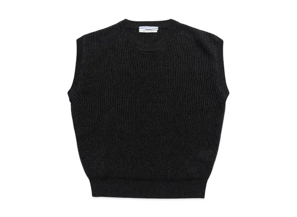 Graphpaper Washi Paper Gilet "Black"