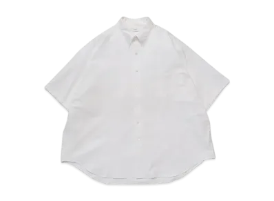 Graphpaper Oxford S/S Oversized B.D Shirt "White"