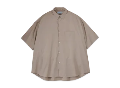 Graphpaper Alumo For Gp S/S Oversized Regular Collar Shirt "Beige"