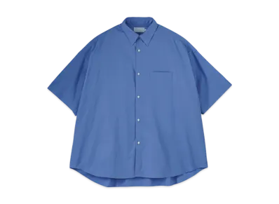 Graphpaper Alumo For Gp S/S Oversized Regular Collar Shirt "Blue"