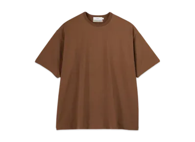 Graphpaper Recycled Cotton Jersey S/S Tee "Brown"