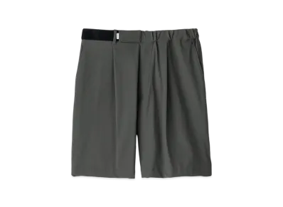 Graphpaper Solotex Twill Wide Chef Shorts "Gray"