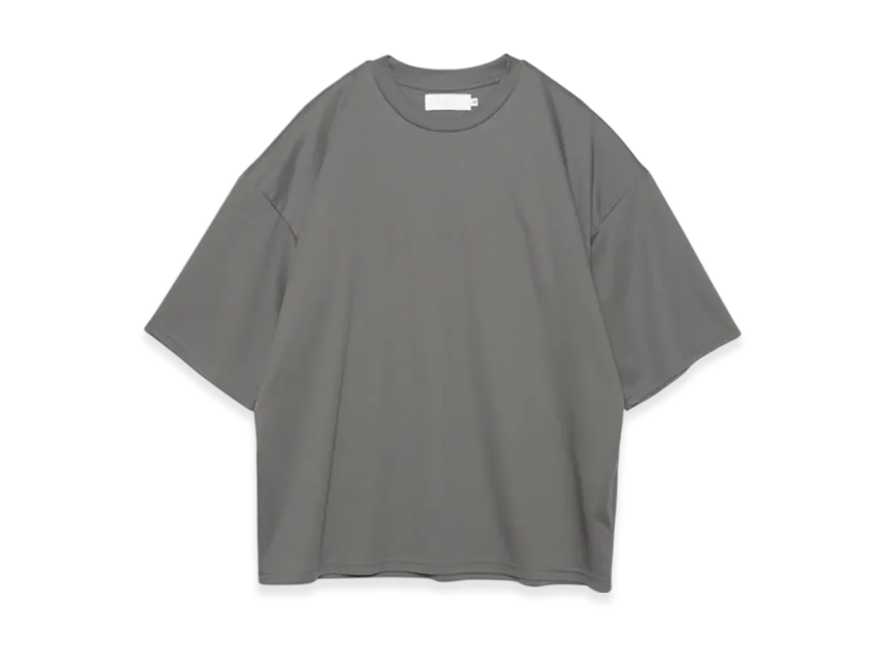 Graphpaper Fine Smooth Crew Neck Tee "Gray"