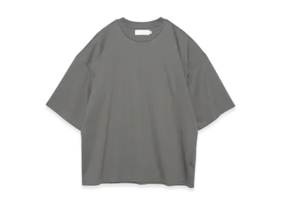 Graphpaper Fine Smooth Crew Neck Tee "Gray"