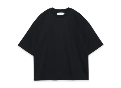 Graphpaper Fine Smooth Crew Neck Tee "Navy"