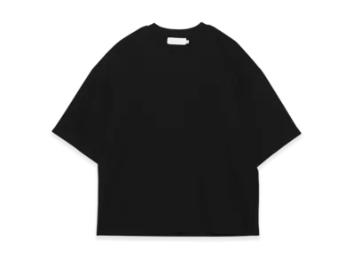 Graphpaper Fine Smooth Crew Neck Tee "Black"