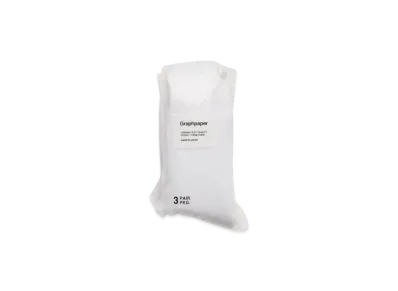 Graphpaper 3-Pack Socks "Monotone"