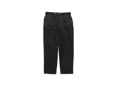 Graphpaper Solotex Twill Wide Tapered Chef Pants "Black"
