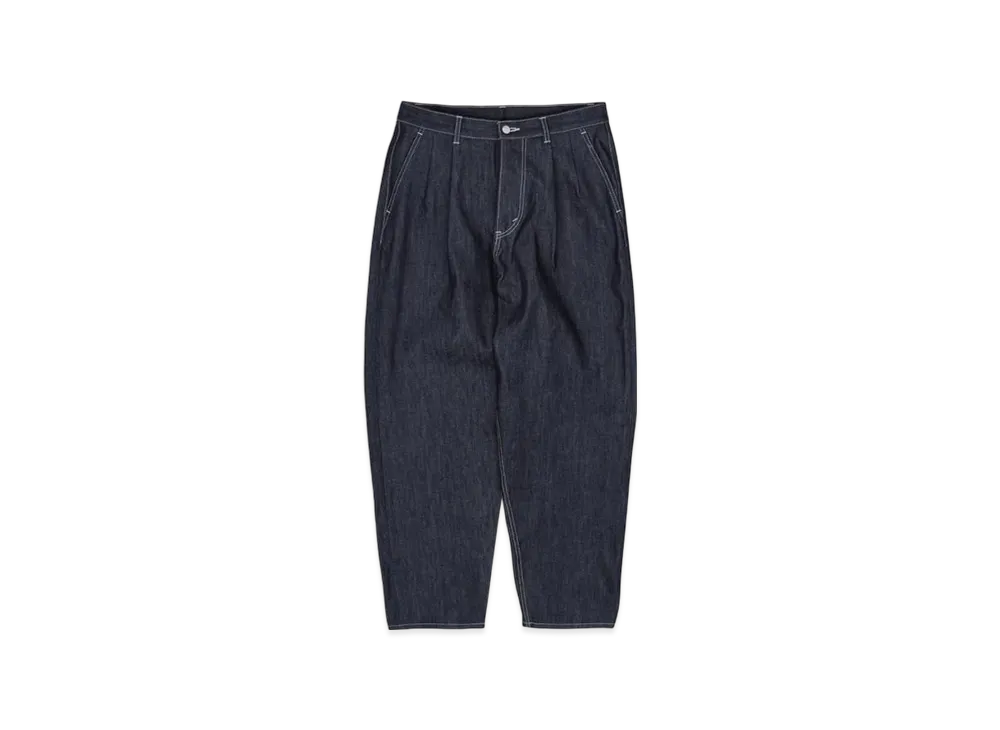 Graphpaper Selvage Denim Two Tuck Tapered Pants "Indigo"
