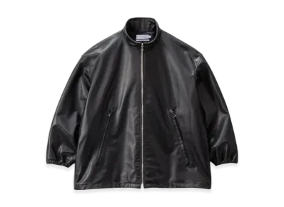 Graphpaper Sheep Leather Track Blouson "Black"
