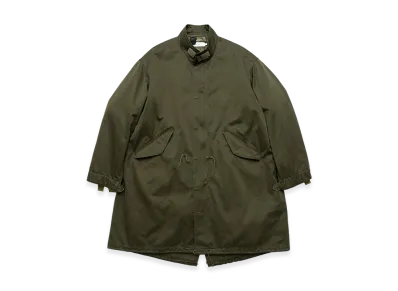 Graphpaper x N.HOOLYWOOD Suvin Herringbone Fishtail Mods Coat "Khaki"