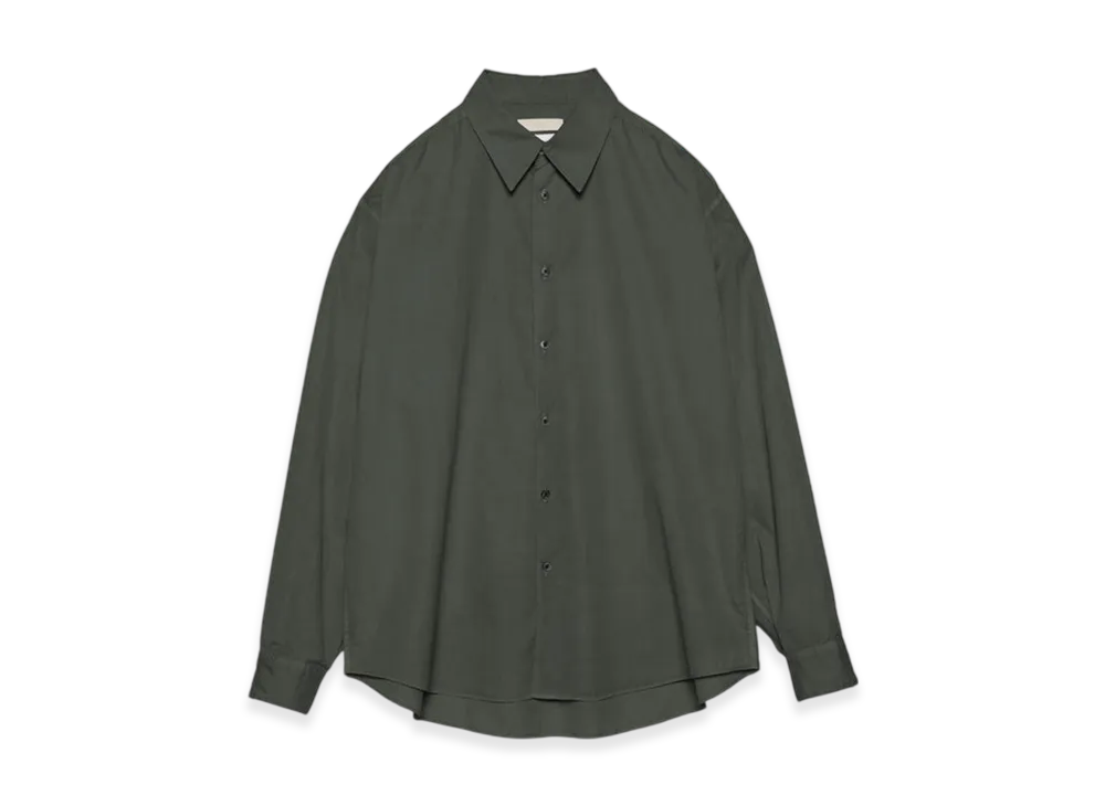 Graphpaper x YOKE Pigment Dyed Regular Shirt "Green"