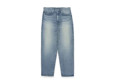 Graphpaper minus Recycled Cotton Denim Five Pocket Tapered Pants "Light Fade"