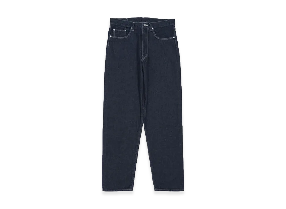 Graphpaper minus Recycled Cotton Denim Five Pocket Tapered Pants "Rinse"