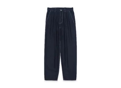Graphpaper minus Recycled Cotton Denim Two Tuck Tapered Pants "Rinse"