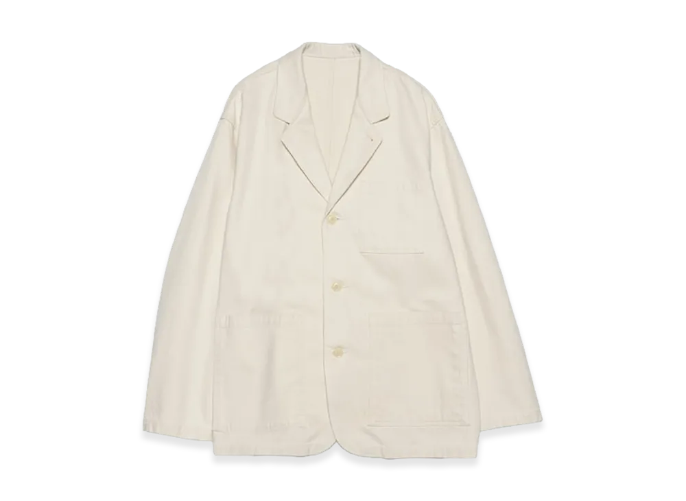 Graphpaper minus Recycled Cotton Twill Work Jacket "Natural"