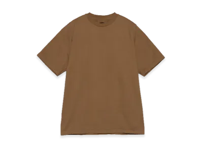 Graphpaper minus Botanical Dyed S/S Tee "Brown"