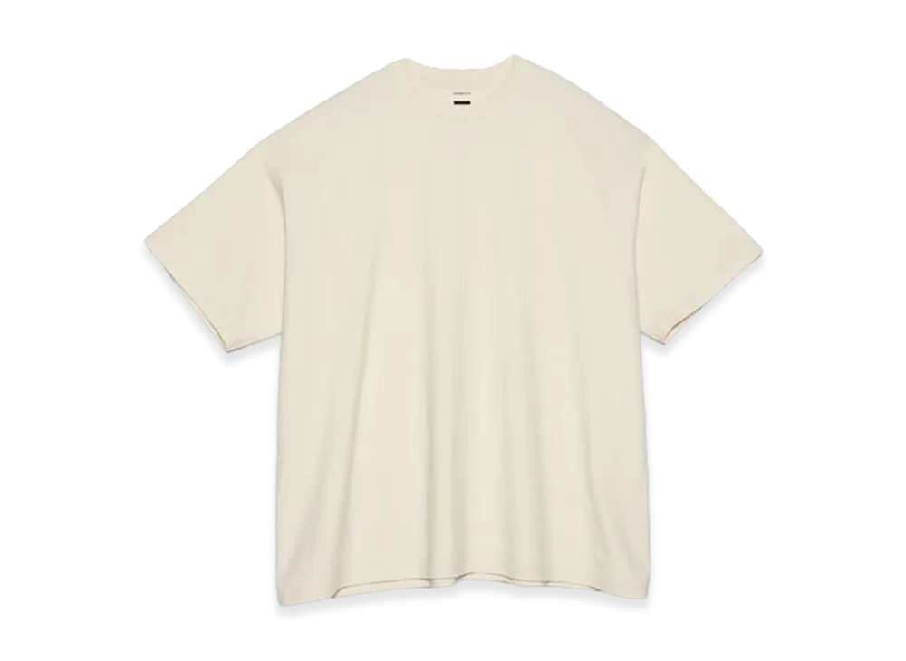 Graphpaper minus Organic Cotton S/S Oversized Tee "Natural"