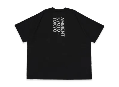 Graphpaper x AMBIENT KYOTO-TOKYO S/S Crew Neck Tee "Black"
