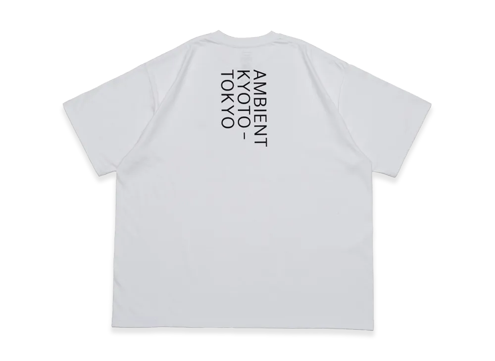 Graphpaper x AMBIENT KYOTO-TOKYO S/S Crew Neck Tee "White"