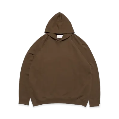 Graphpaper x LOOPWHEELER Sweat Parka "Brown"