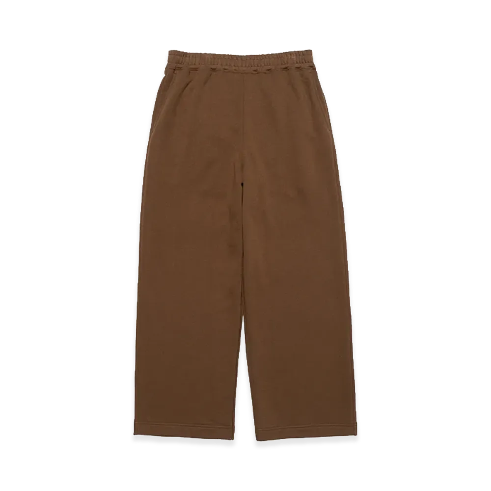 Graphpaper x LOOPWHEELER Easy Wide Sweat Pants "Brown"