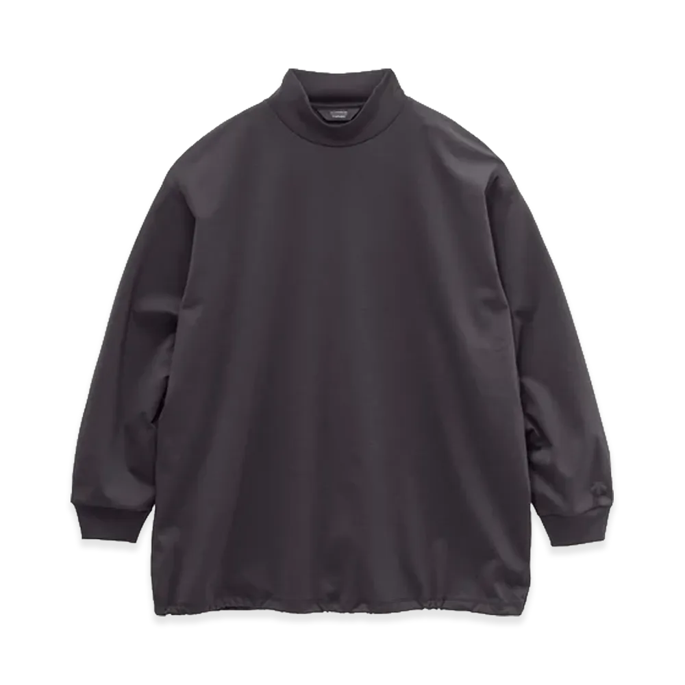 Graphpaper x DESCENTE L/S Mock Neck Tee "Black"