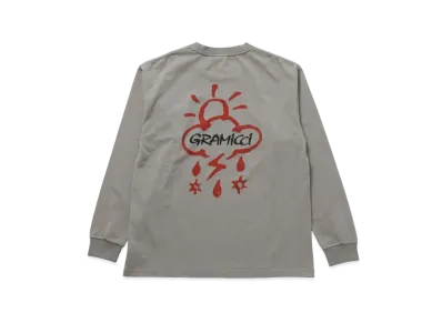 GRAMICCI x ALWATH Original Graphic Logo L/S Tee "Grey"