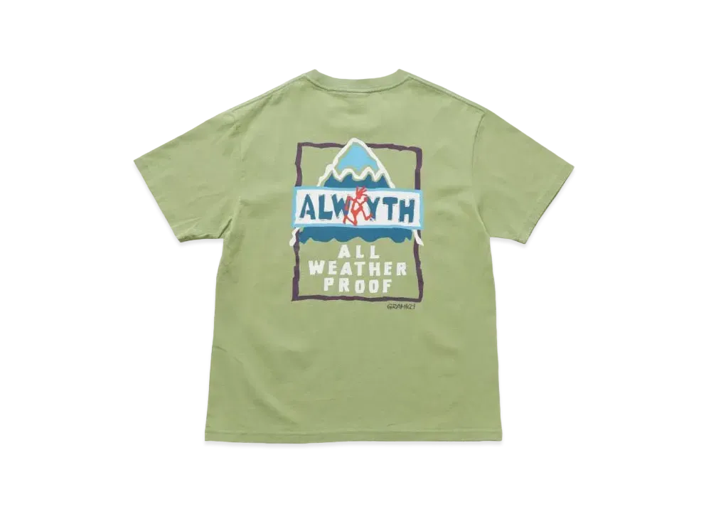 GRAMICCI x ALWATH Original Graphic Tee "Green"