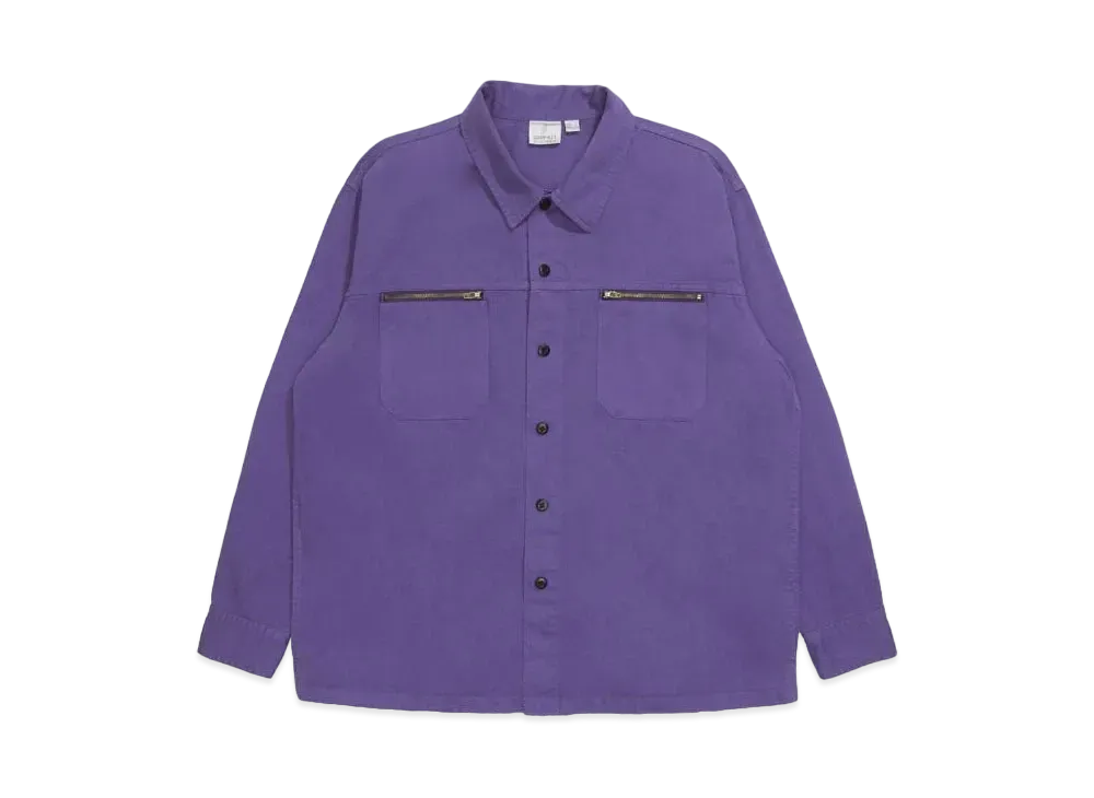 GRAMICCI x Adsum Cotton Twill Work Shirt "Purple"
