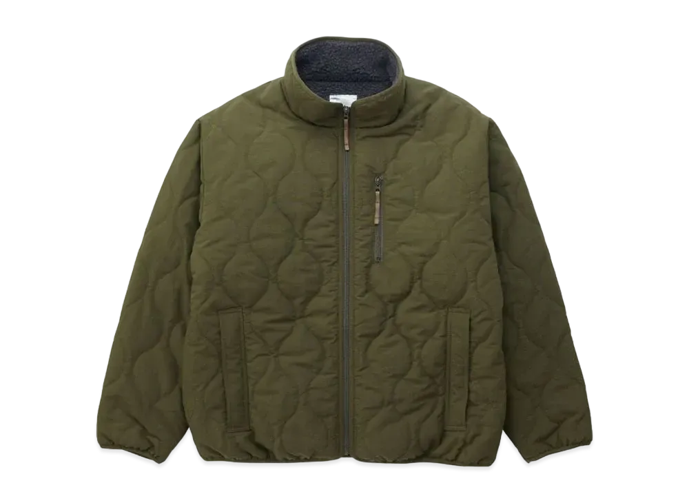 GRAMICCI Exclusive Nylon Quilt Jacket "D.Olive"