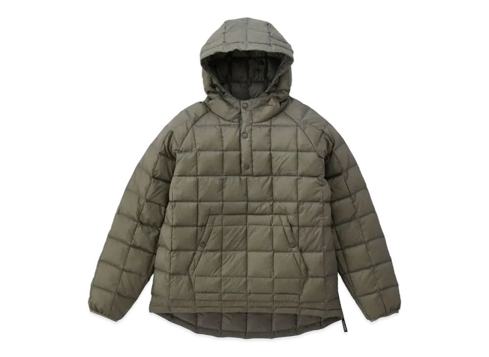 GRAMICCI x TAION Down Pullover Jacket "Stone Grey"