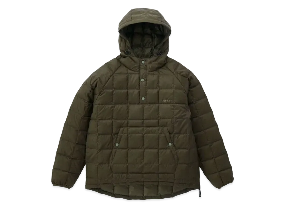 GRAMICCI x TAION Down Pullover Jacket "Deep Olive"
