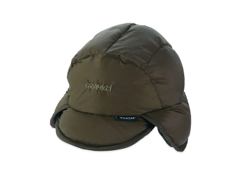 GRAMICCI x TAION Down Mountain Cap "Deep Olive"