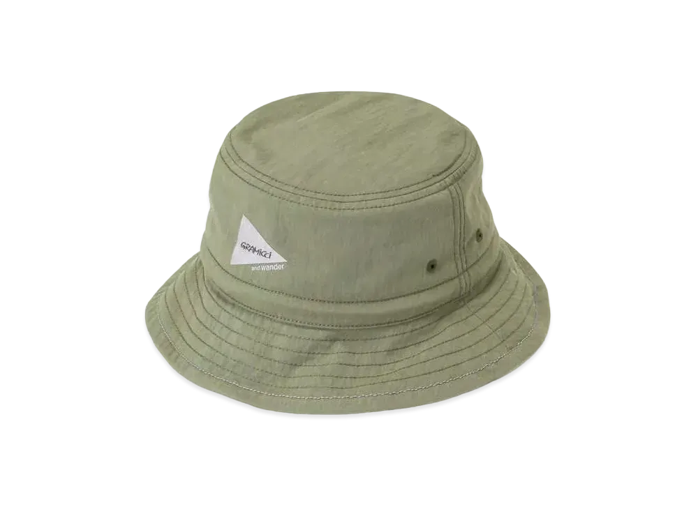 GRAMICCI x and wander NYCO Hat "Olive"