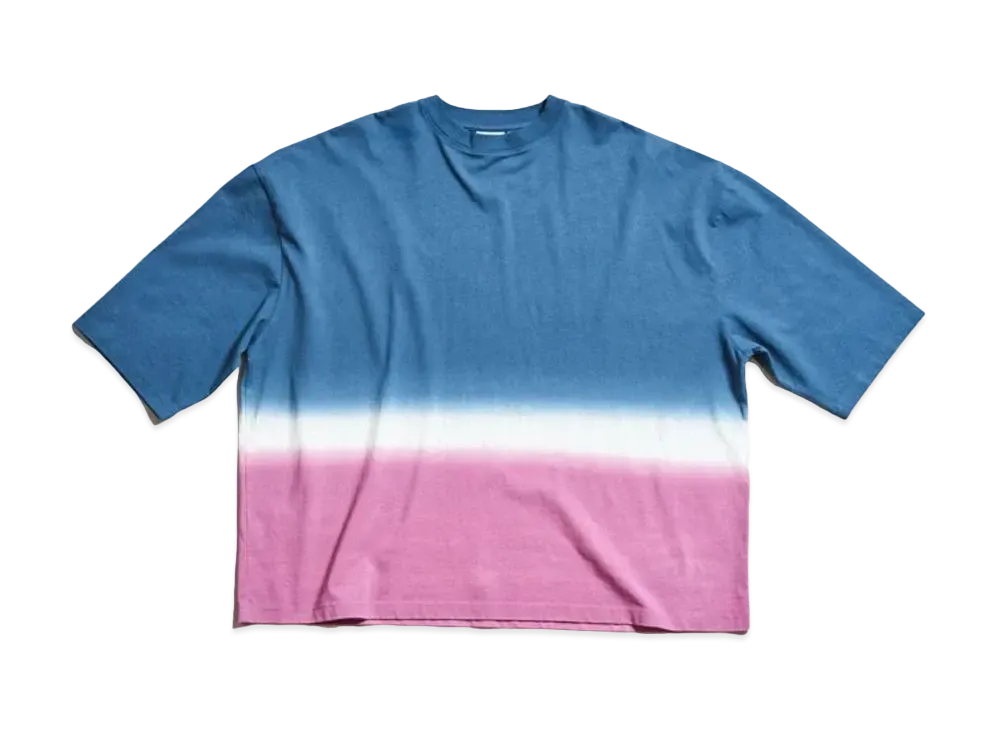GRAMICCI x is-ness Tie Dyed Tee "Navy/Purple"