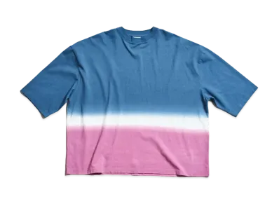 GRAMICCI x is-ness Tie Dyed Tee "Navy/Purple"
